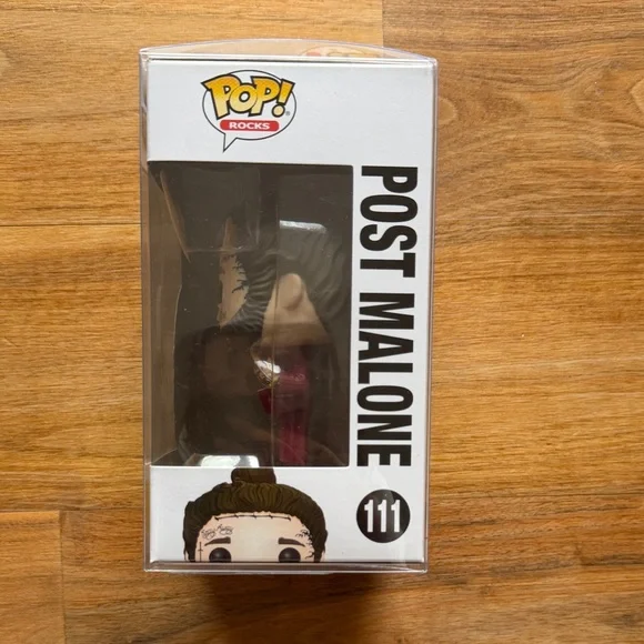 Funko Pop! Rocks Post Malone #111 - Maroon Outfit - Picture 2 of 6